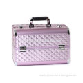 Professional nail polish trolley case makeup case